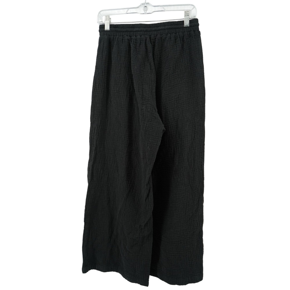 C&C California Black Wide-Leg Beach Pants - Picture 2 of 5